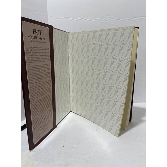 Erte My Life - My Art by Erte 1989, Hardcover an autobiography Book - Picture 5 of 9